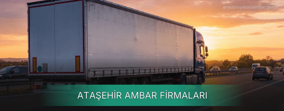 Ataşehir Ambar Taşımacılık