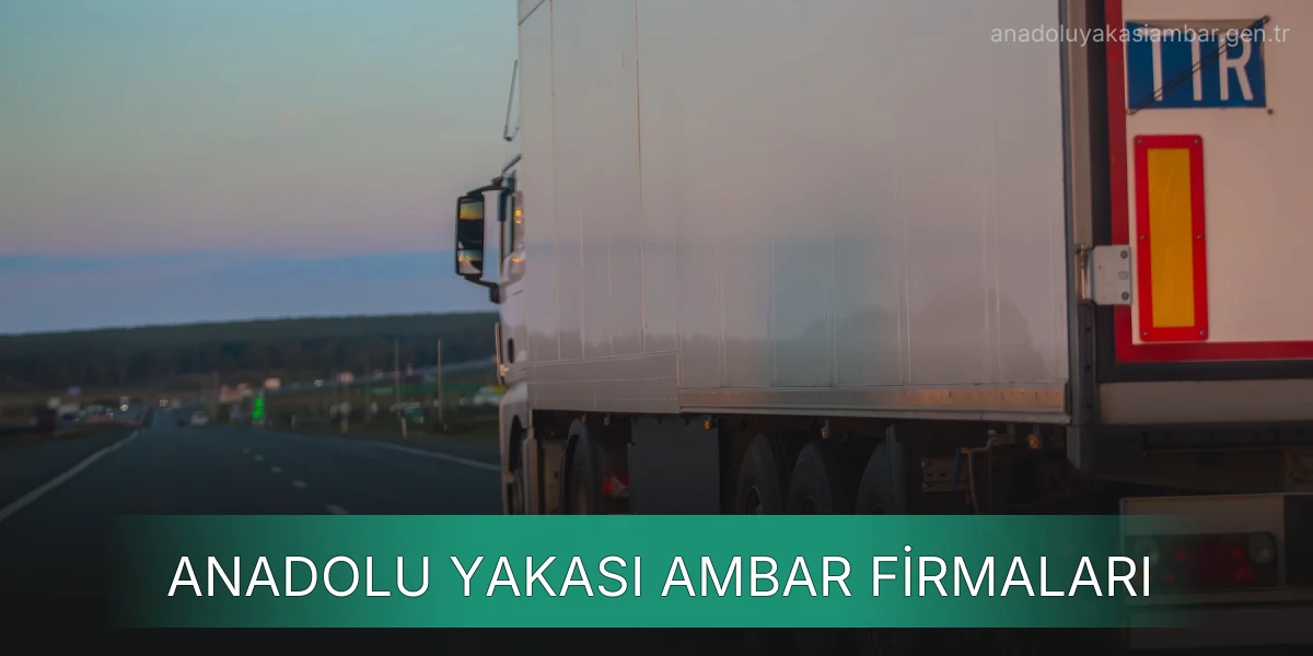 İstanbul Anadolu Yakası Ambar Firmaları